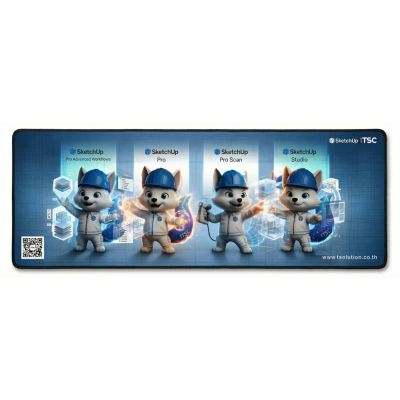 Mouse Pad SIZE L (ITSC SketchUp 4 Software)