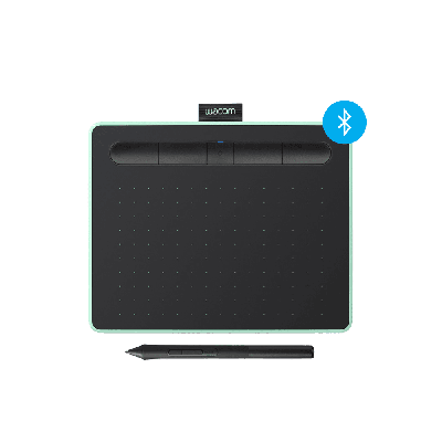 CTL-4100WL/E0-CA | Wacom Intuos S With Bluetooth Green